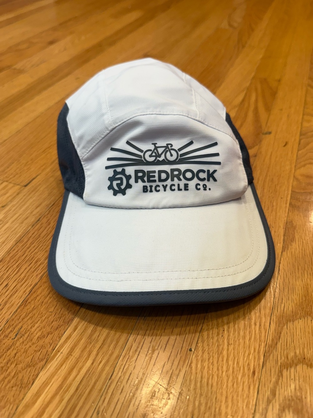 Redrock Bicycle CompanyWhite & Gray Cycling Hat
